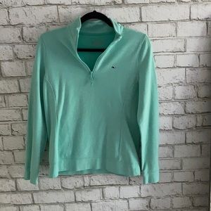 Antigua green colored, 1/4-zip from Vineyard Vines